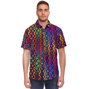 Rainbow Healing Button Down Shirt