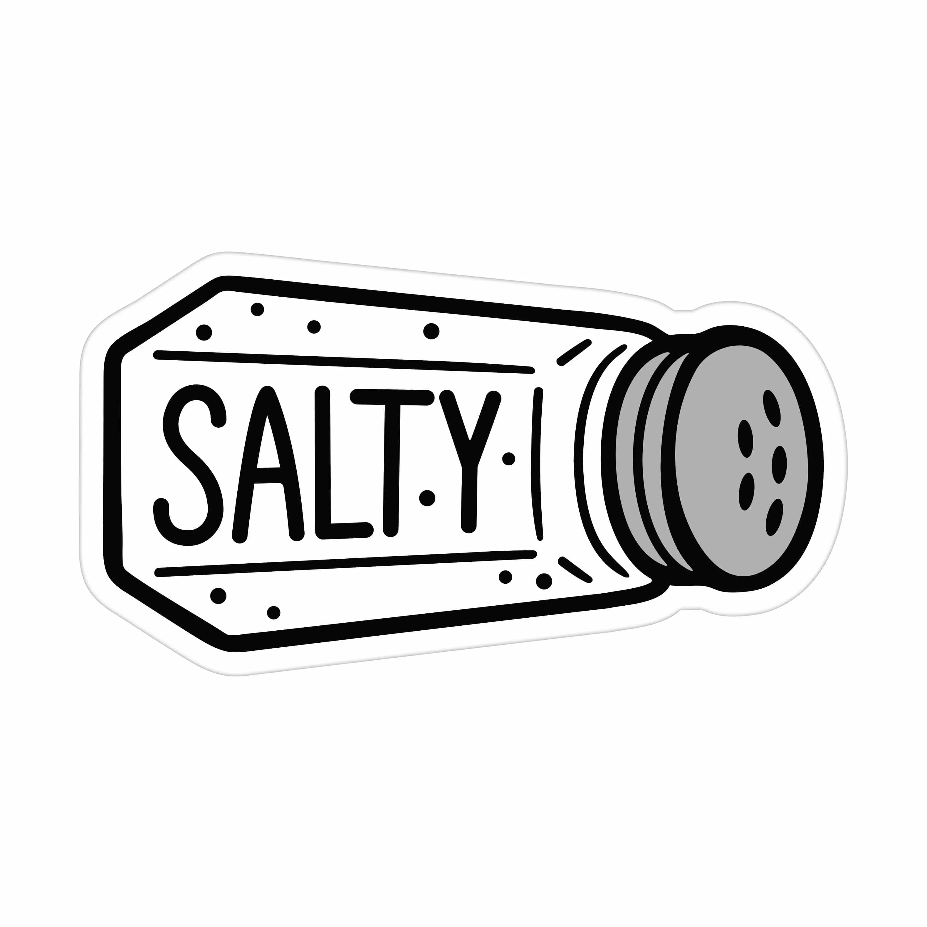 Sanshee - Salty Glitter Sticker