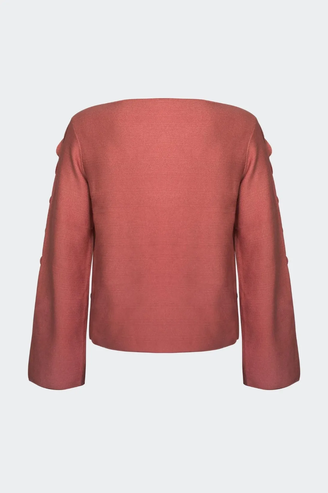 SCALLOP SLEEVE TOP