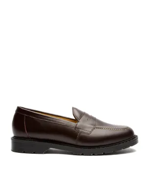 Solovair x Oliver Spencer Penny Loafer Ox Blood Leather Stitch