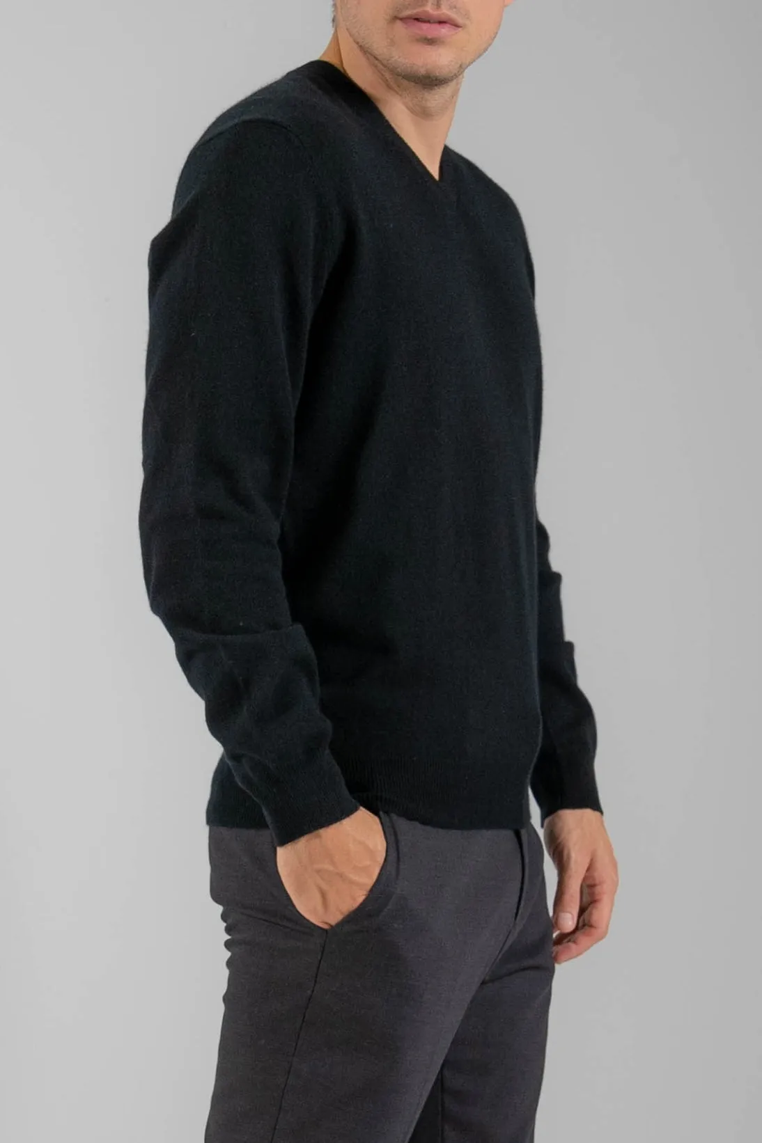 SUPERFINE V-NECK SWEATER