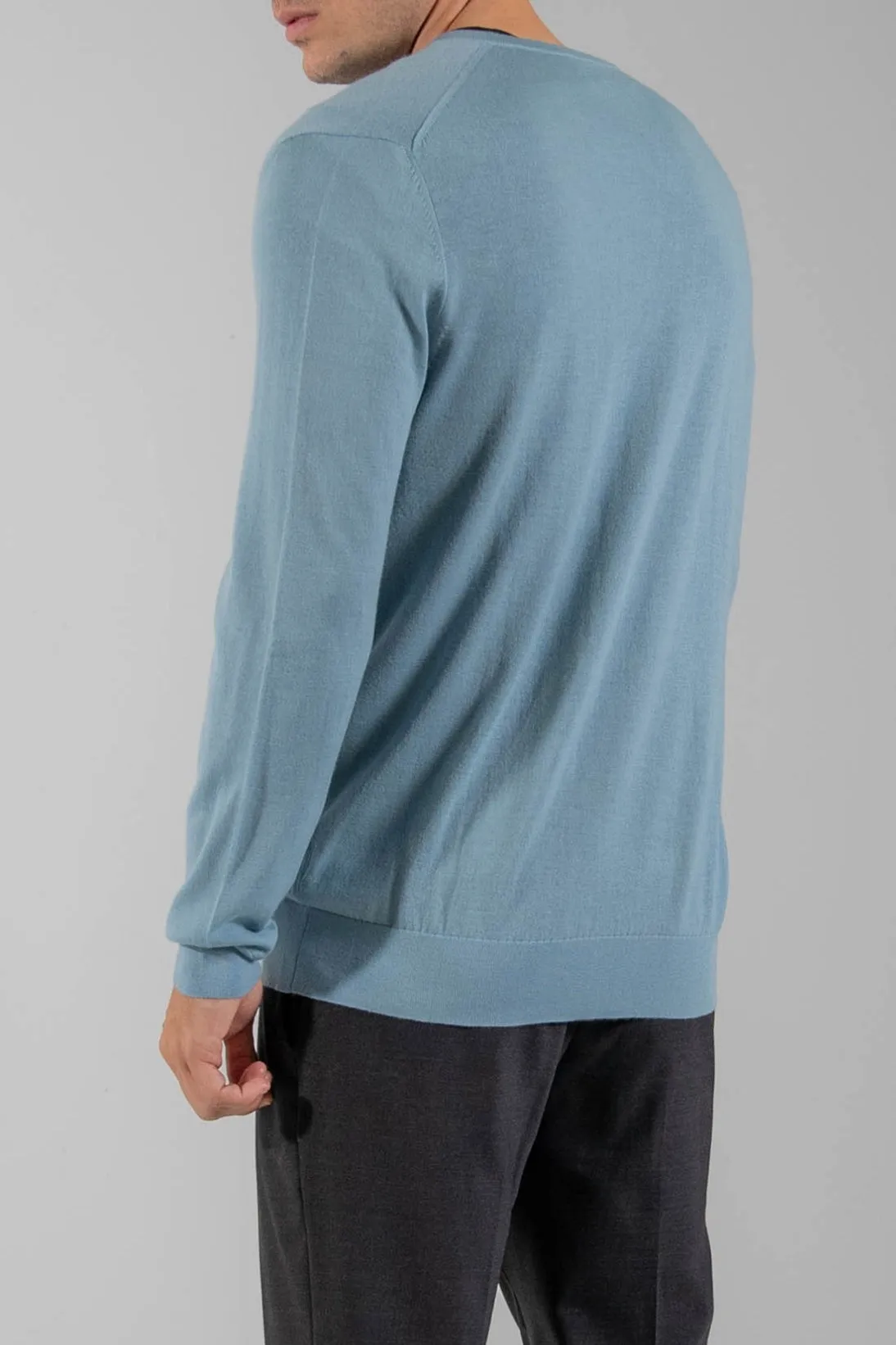 SUPERFINE V-NECK SWEATER