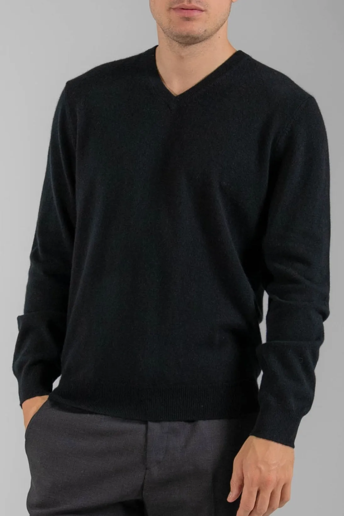 SUPERFINE V-NECK SWEATER